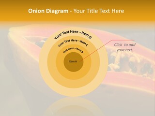 Cutting Fruit Food PowerPoint Template