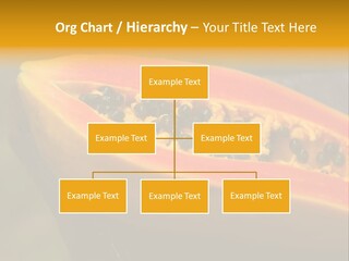 Cutting Fruit Food PowerPoint Template