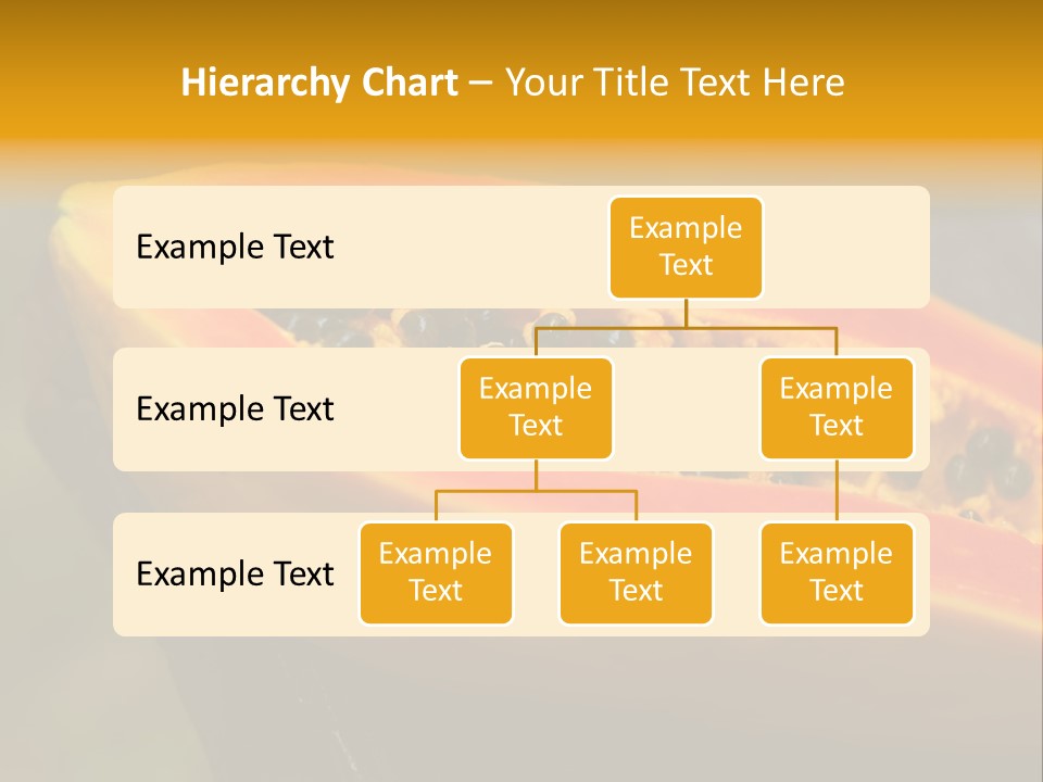 Cutting Fruit Food PowerPoint Template