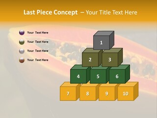 Cutting Fruit Food PowerPoint Template