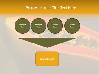 Cutting Fruit Food PowerPoint Template