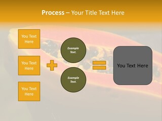 Cutting Fruit Food PowerPoint Template