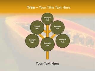 Cutting Fruit Food PowerPoint Template
