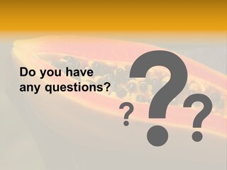 Cutting Fruit Food PowerPoint Template