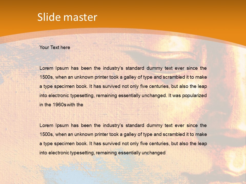 Faith Modern Illustration PowerPoint Template