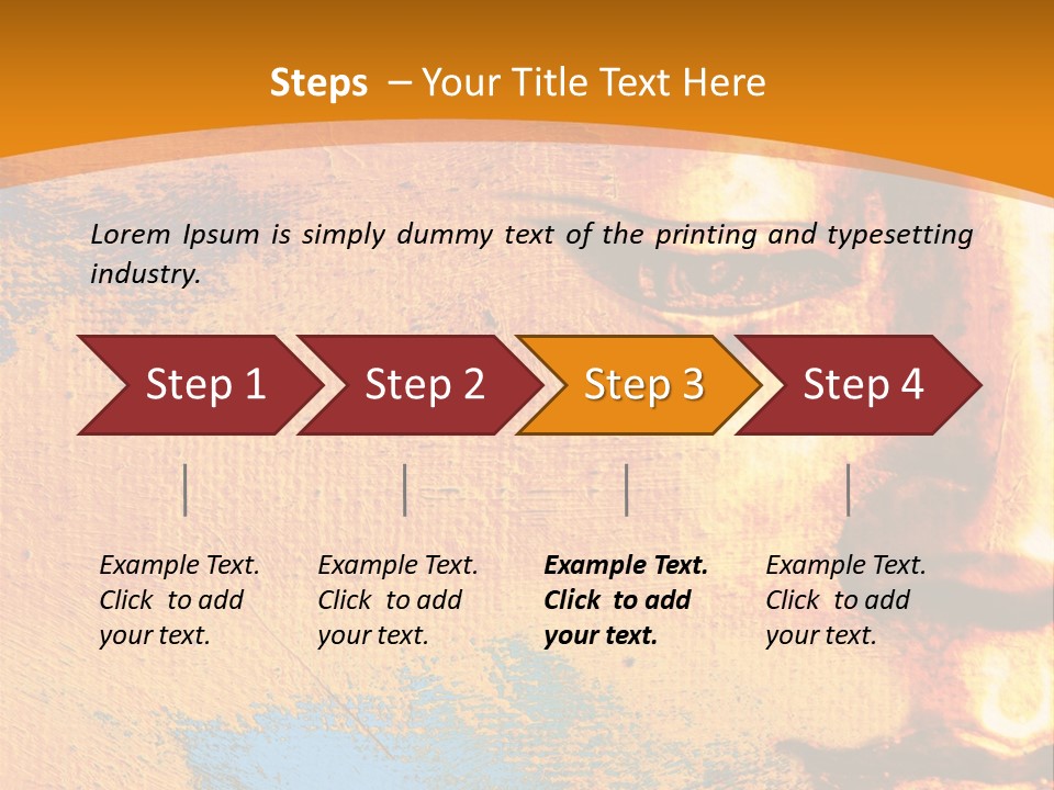 Faith Modern Illustration PowerPoint Template