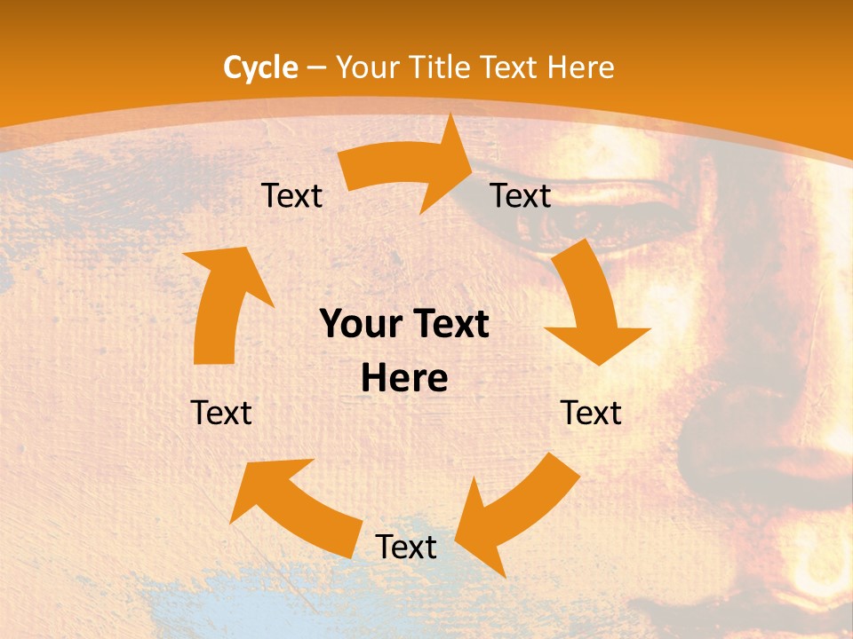 Faith Modern Illustration PowerPoint Template