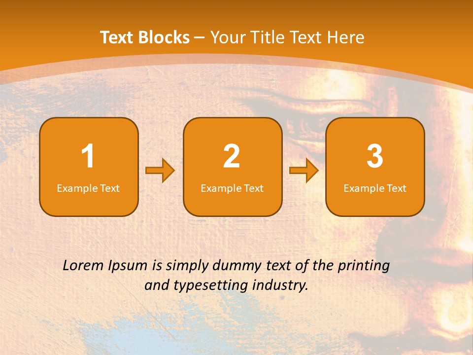 Faith Modern Illustration PowerPoint Template