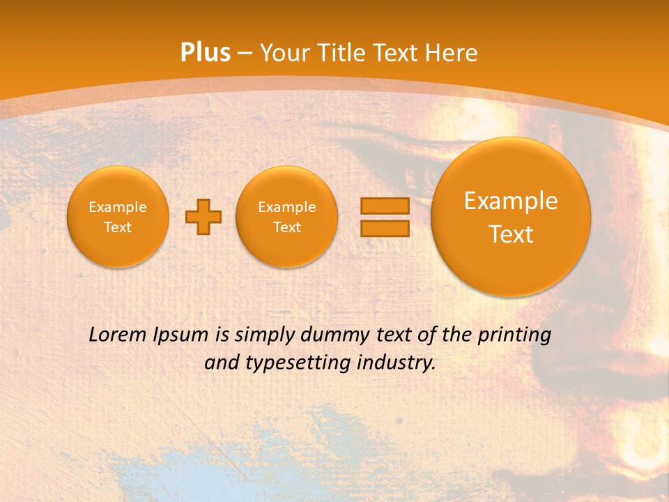 Faith Modern Illustration PowerPoint Template