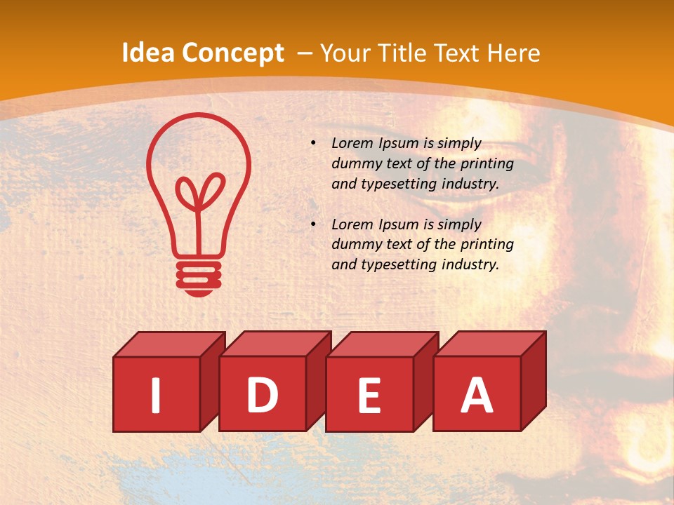 Faith Modern Illustration PowerPoint Template