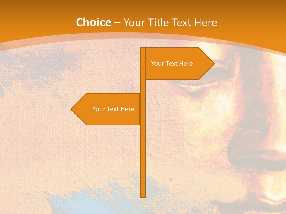 Faith Modern Illustration PowerPoint Template