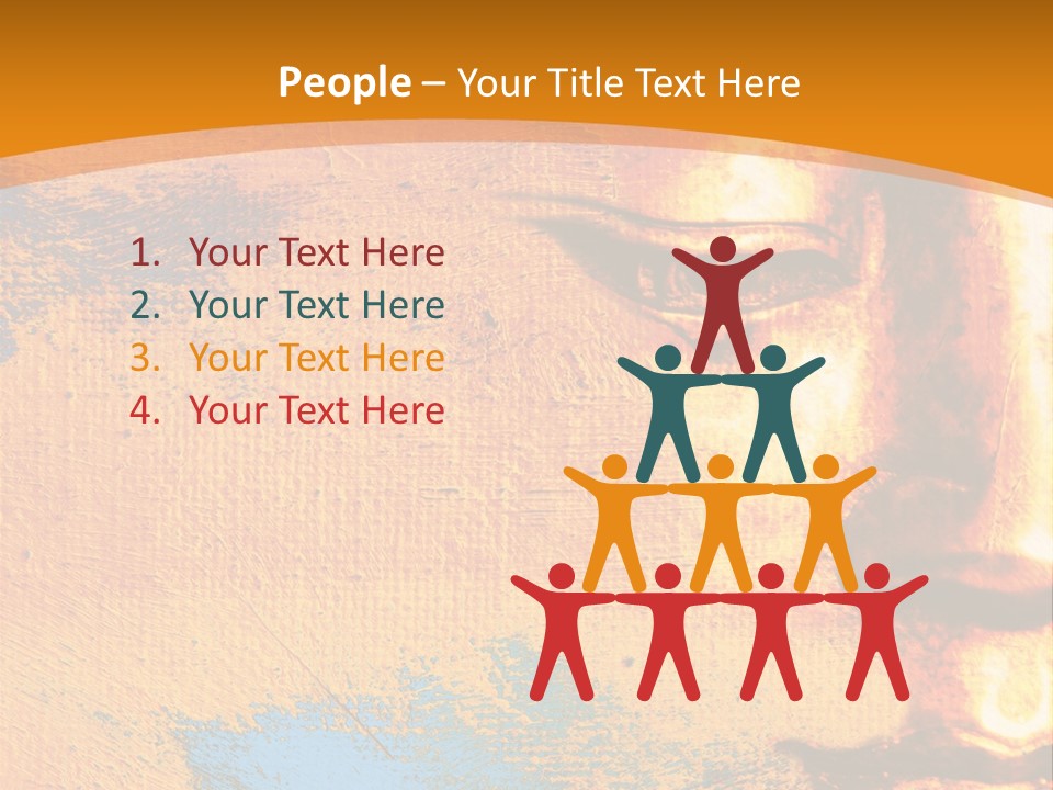 Faith Modern Illustration PowerPoint Template