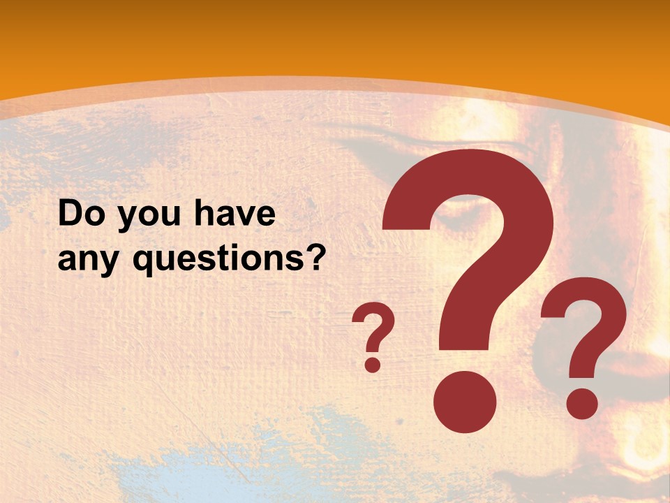 Faith Modern Illustration PowerPoint Template