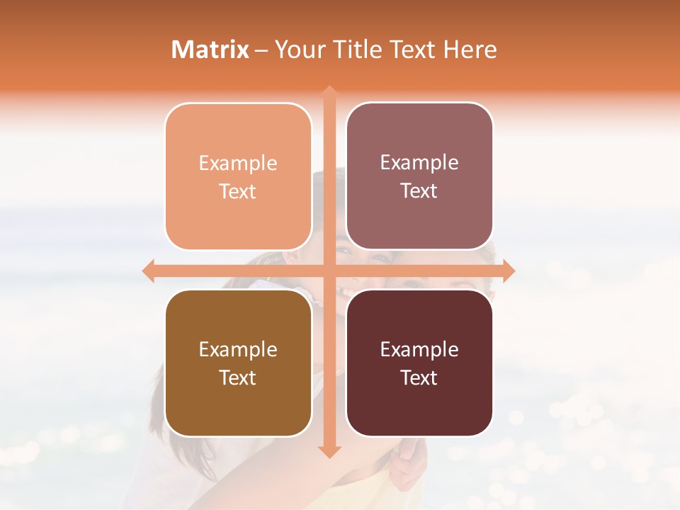 Sea Together Beauty PowerPoint Template