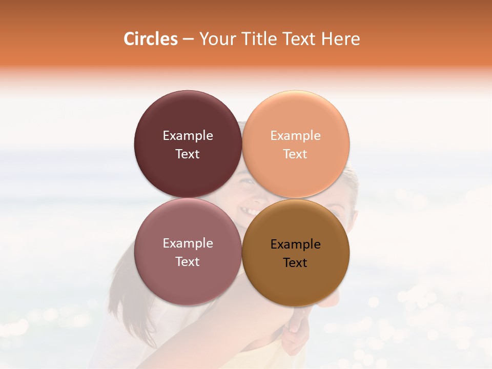 Sea Together Beauty PowerPoint Template