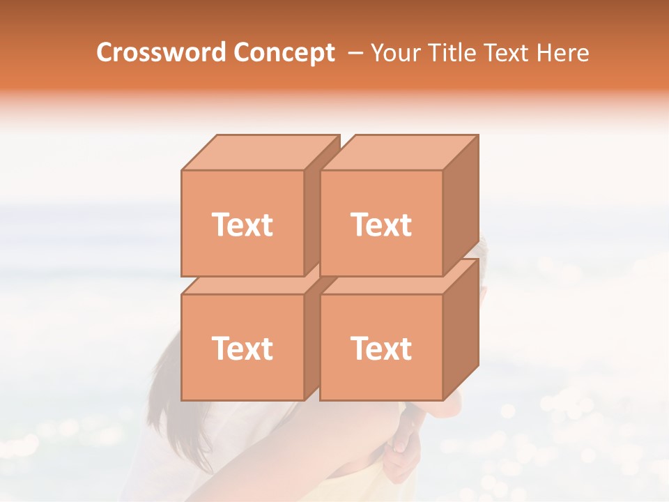 Sea Together Beauty PowerPoint Template