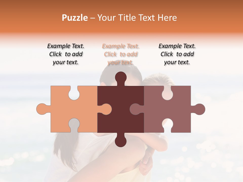 Sea Together Beauty PowerPoint Template