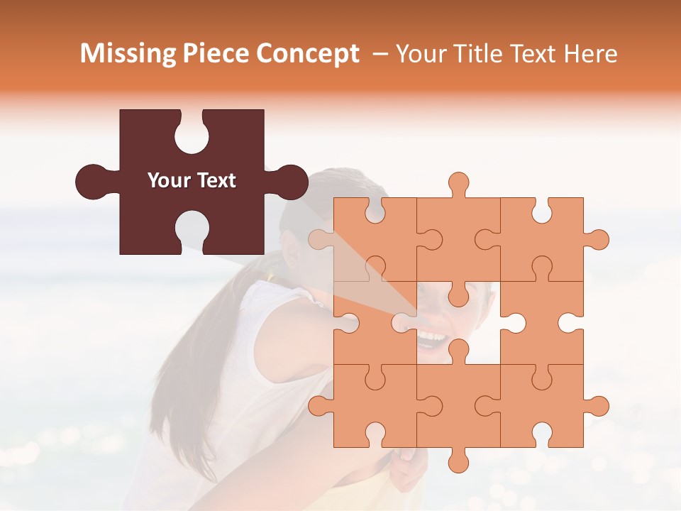 Sea Together Beauty PowerPoint Template