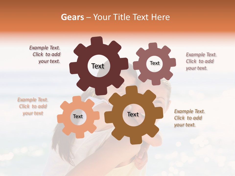 Sea Together Beauty PowerPoint Template