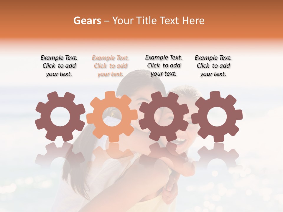 Sea Together Beauty PowerPoint Template