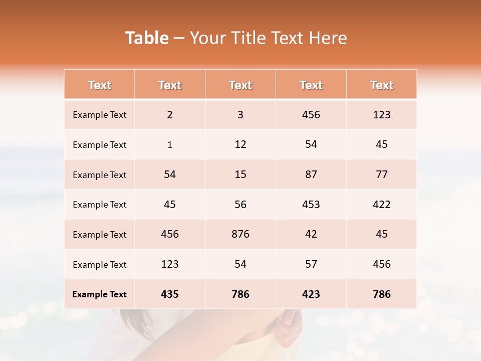Sea Together Beauty PowerPoint Template