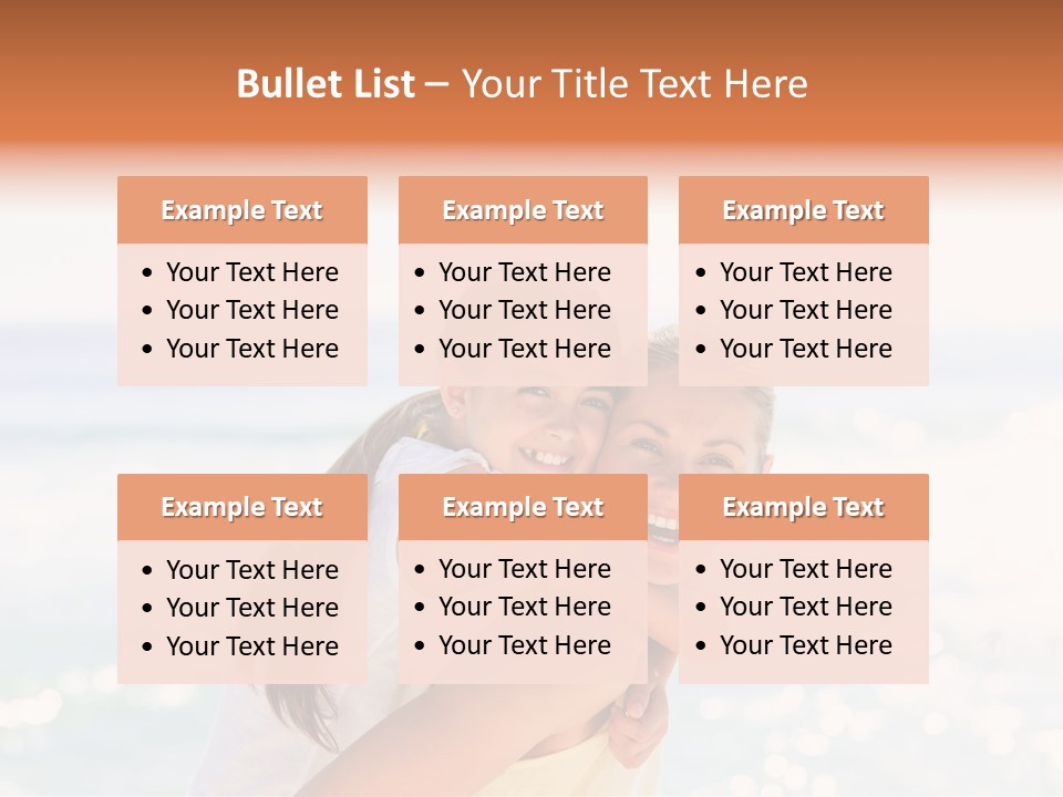 Sea Together Beauty PowerPoint Template