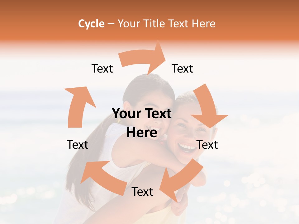 Sea Together Beauty PowerPoint Template