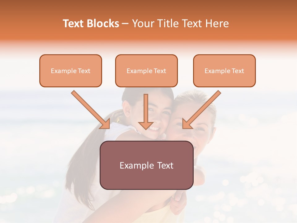 Sea Together Beauty PowerPoint Template