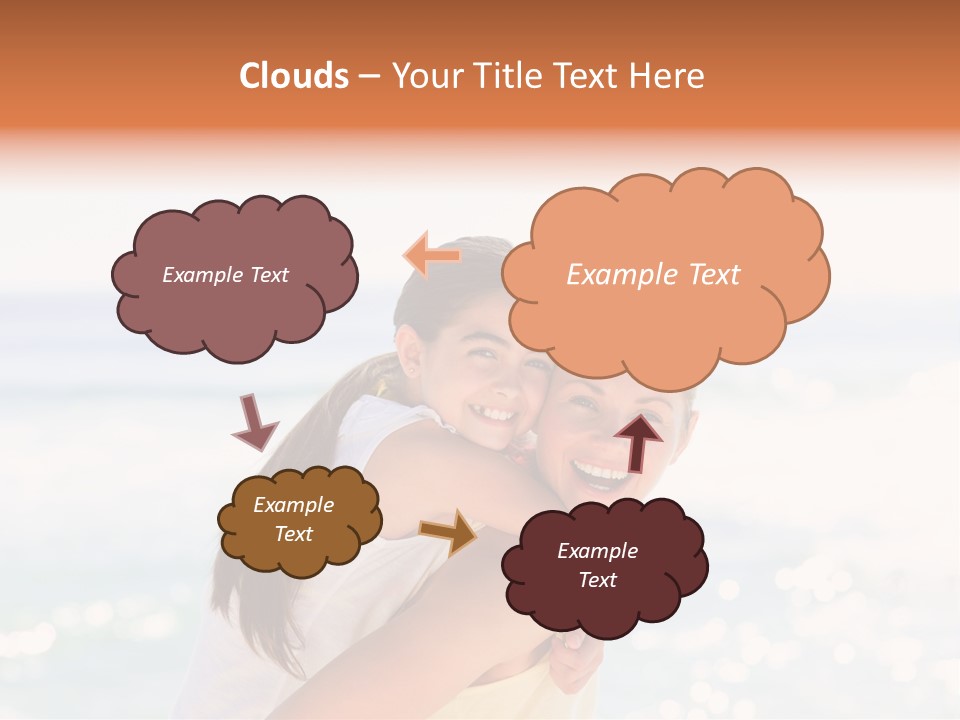 Sea Together Beauty PowerPoint Template