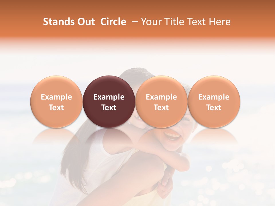 Sea Together Beauty PowerPoint Template