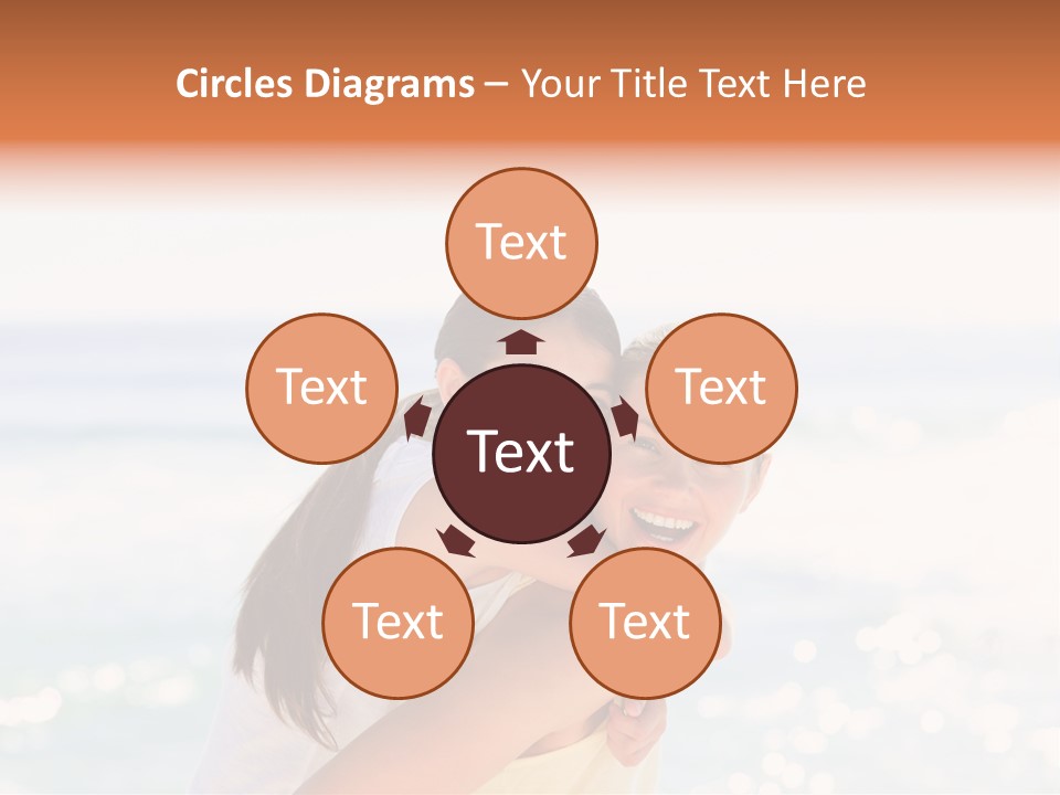 Sea Together Beauty PowerPoint Template