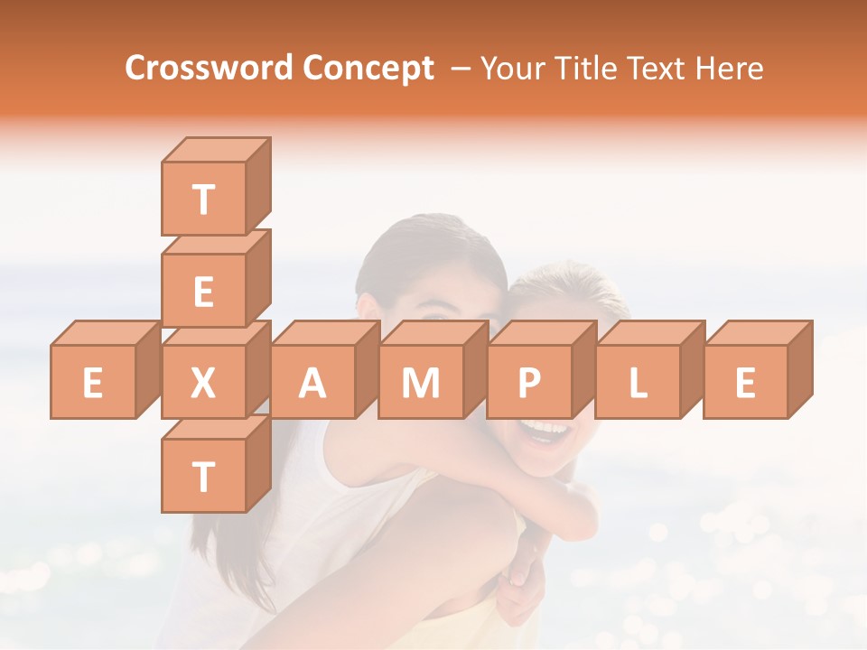 Sea Together Beauty PowerPoint Template