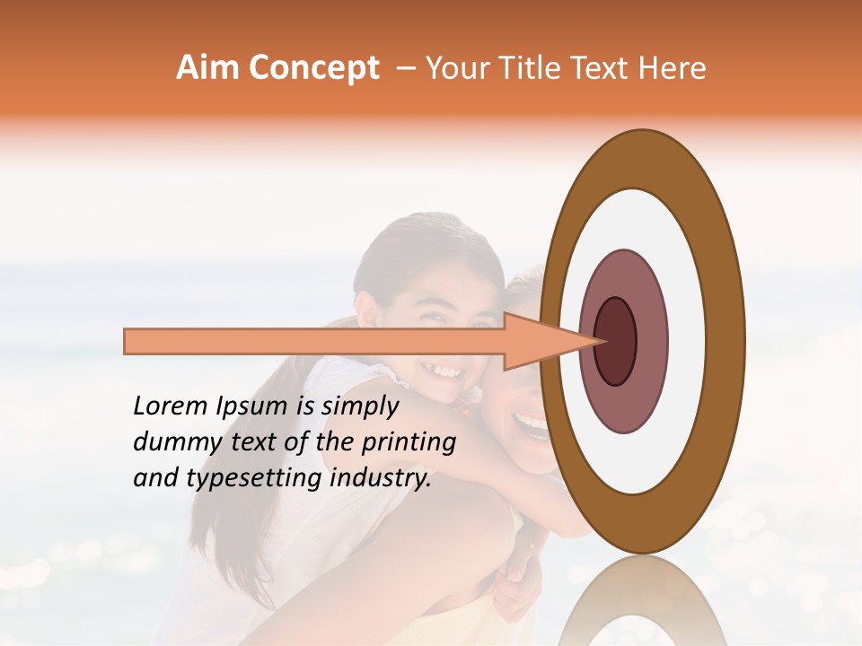 Sea Together Beauty PowerPoint Template