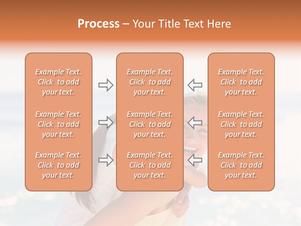 Sea Together Beauty PowerPoint Template