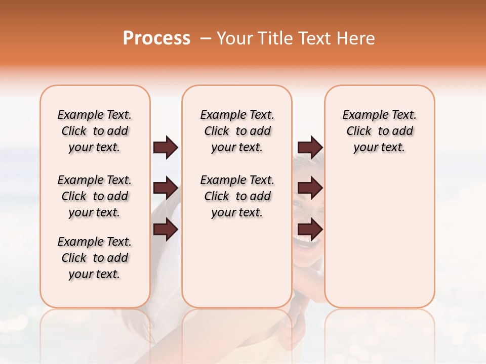 Sea Together Beauty PowerPoint Template