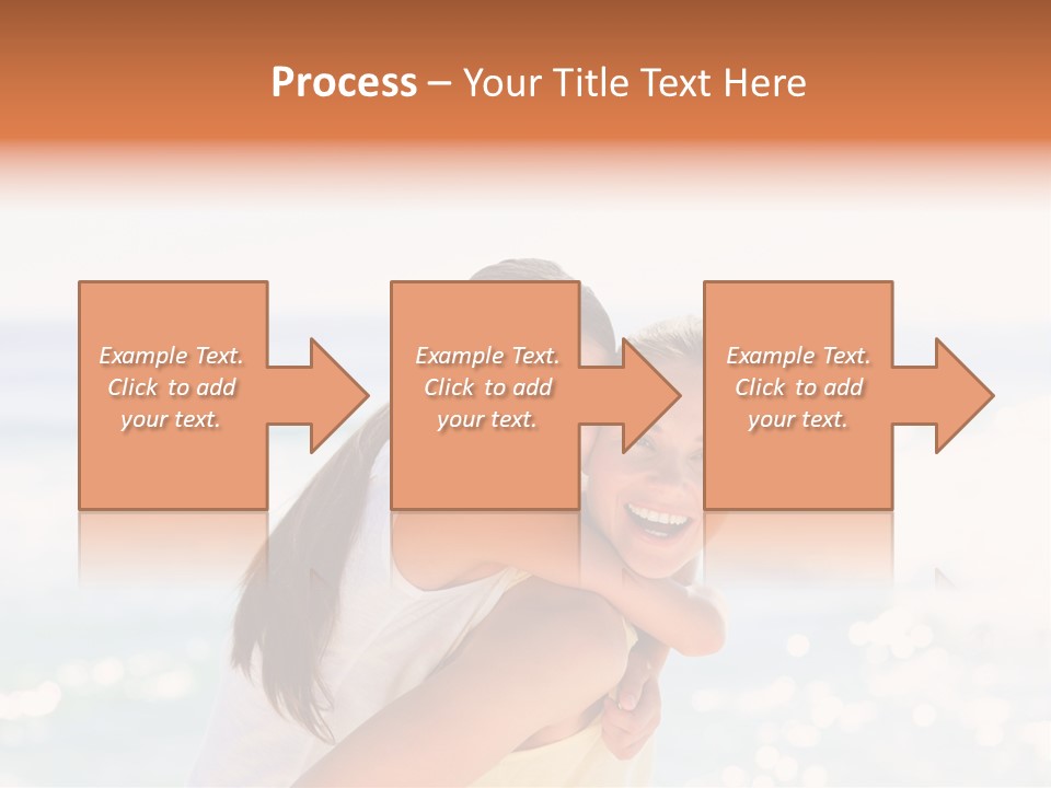 Sea Together Beauty PowerPoint Template