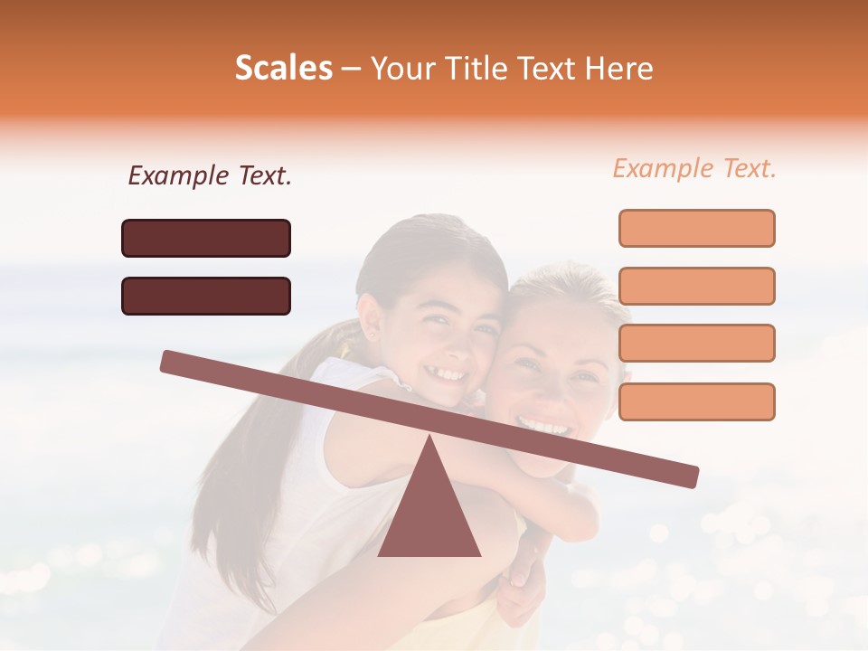 Sea Together Beauty PowerPoint Template