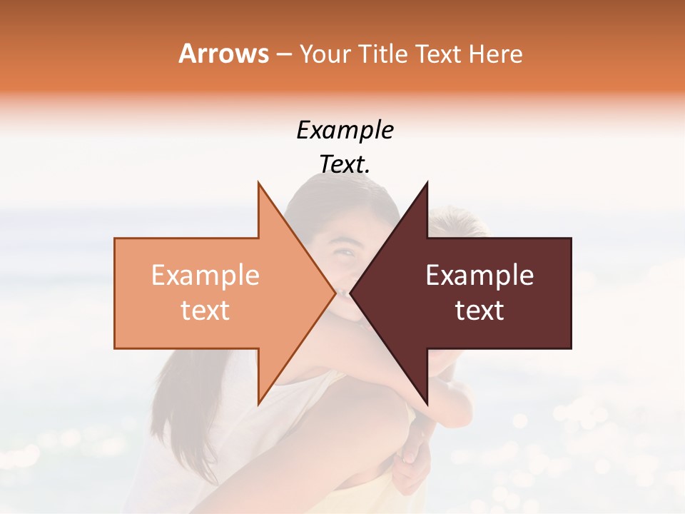 Sea Together Beauty PowerPoint Template