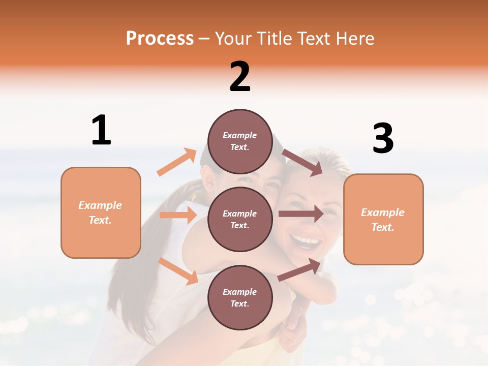 Sea Together Beauty PowerPoint Template