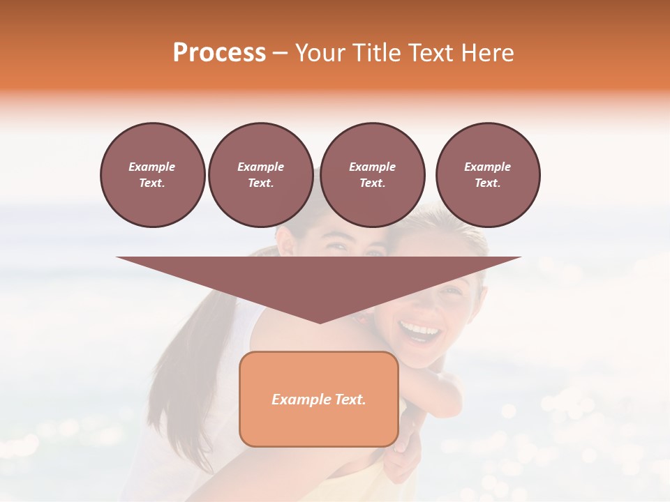 Sea Together Beauty PowerPoint Template