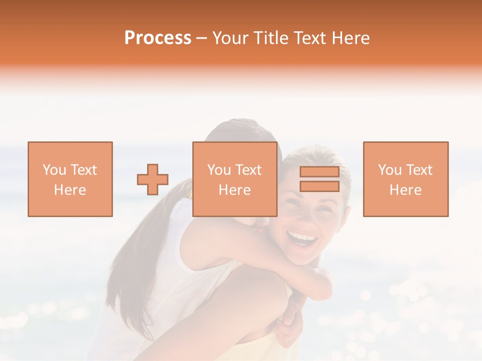 Sea Together Beauty PowerPoint Template