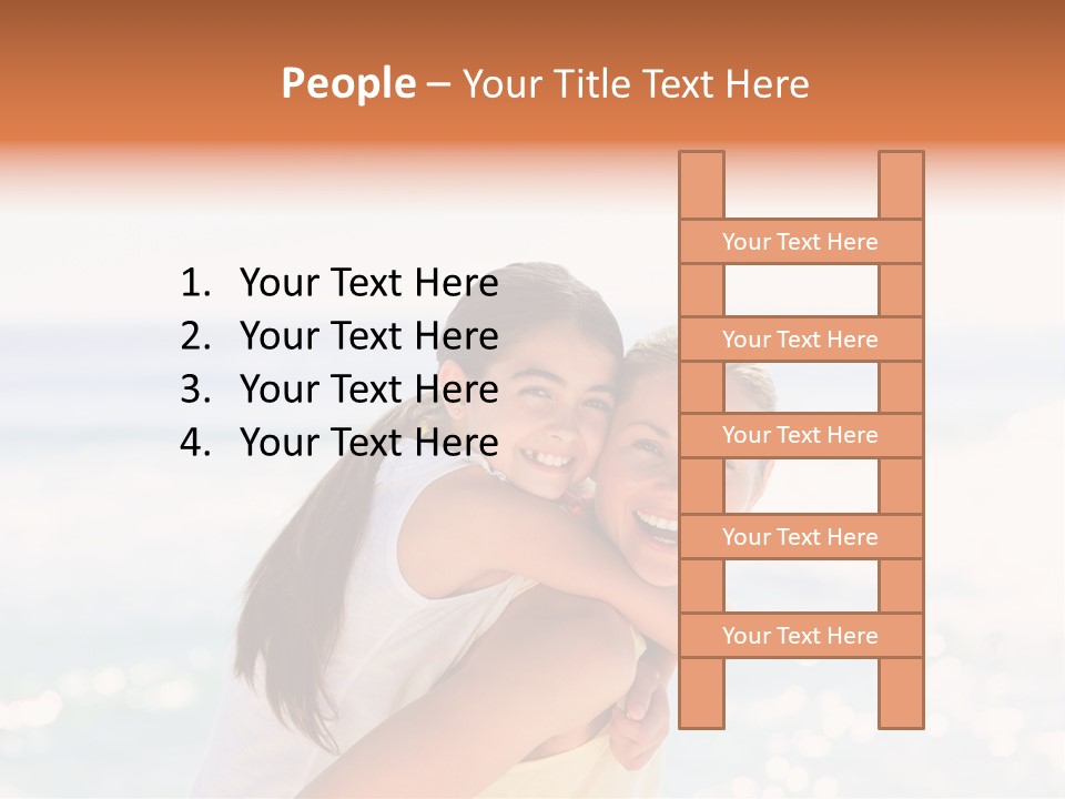 Sea Together Beauty PowerPoint Template