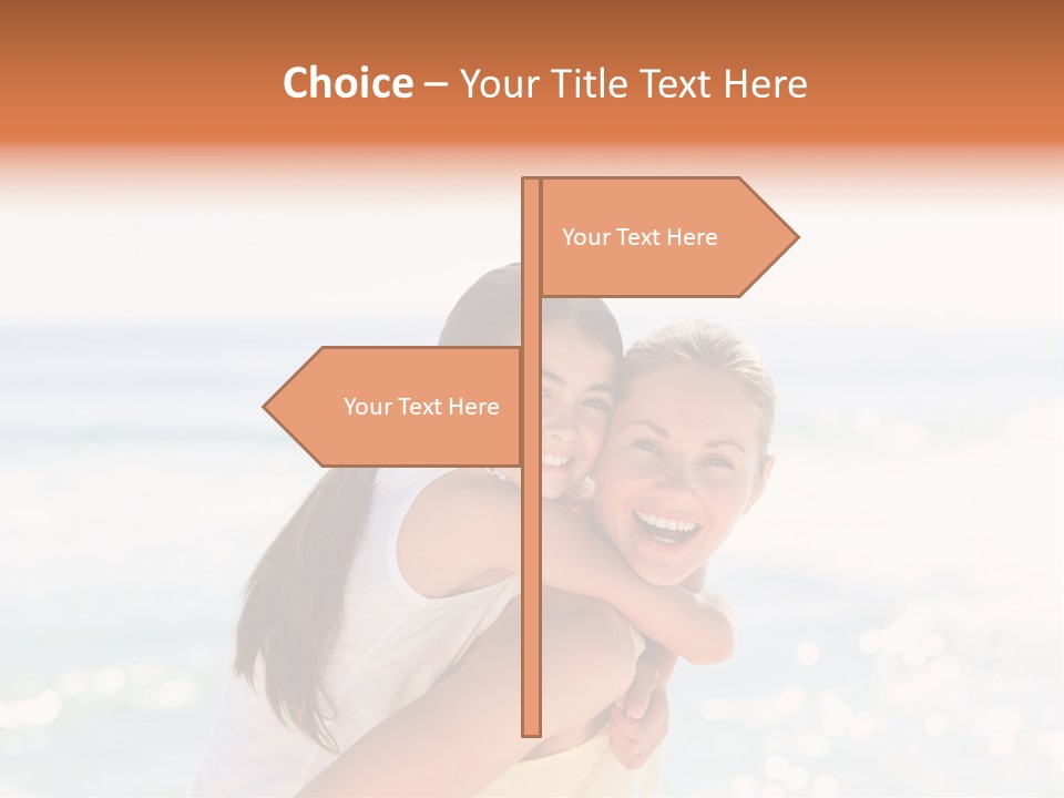 Sea Together Beauty PowerPoint Template