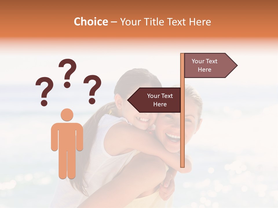 Sea Together Beauty PowerPoint Template