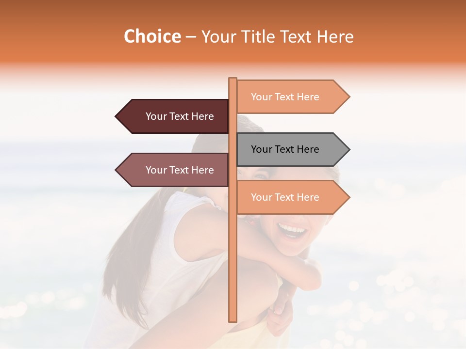 Sea Together Beauty PowerPoint Template