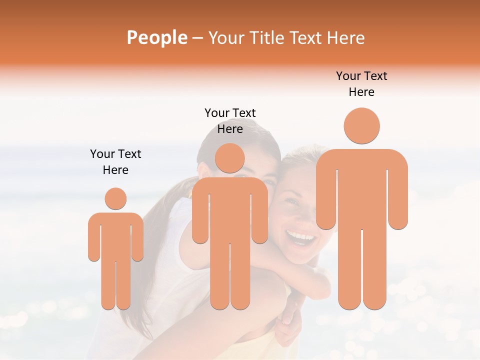 Sea Together Beauty PowerPoint Template