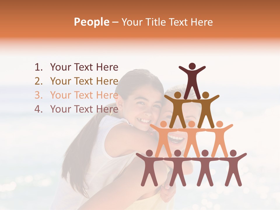 Sea Together Beauty PowerPoint Template