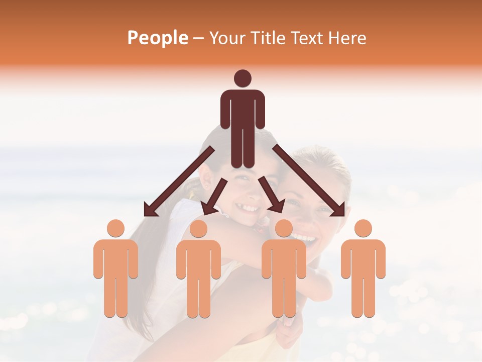 Sea Together Beauty PowerPoint Template