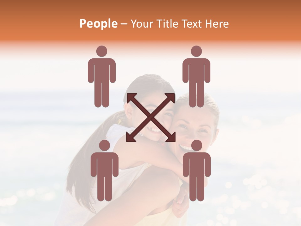 Sea Together Beauty PowerPoint Template