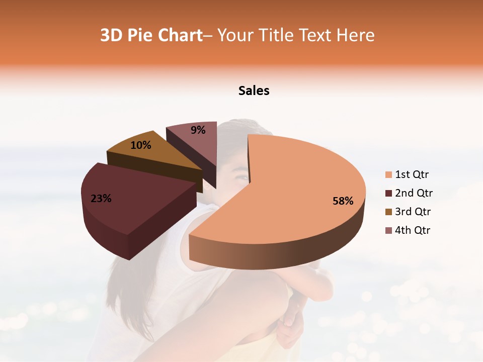 Sea Together Beauty PowerPoint Template